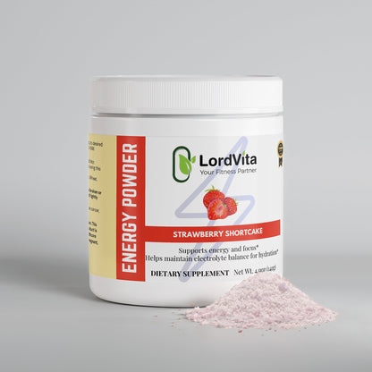 Energy Powder (Strawberry Shortcake)