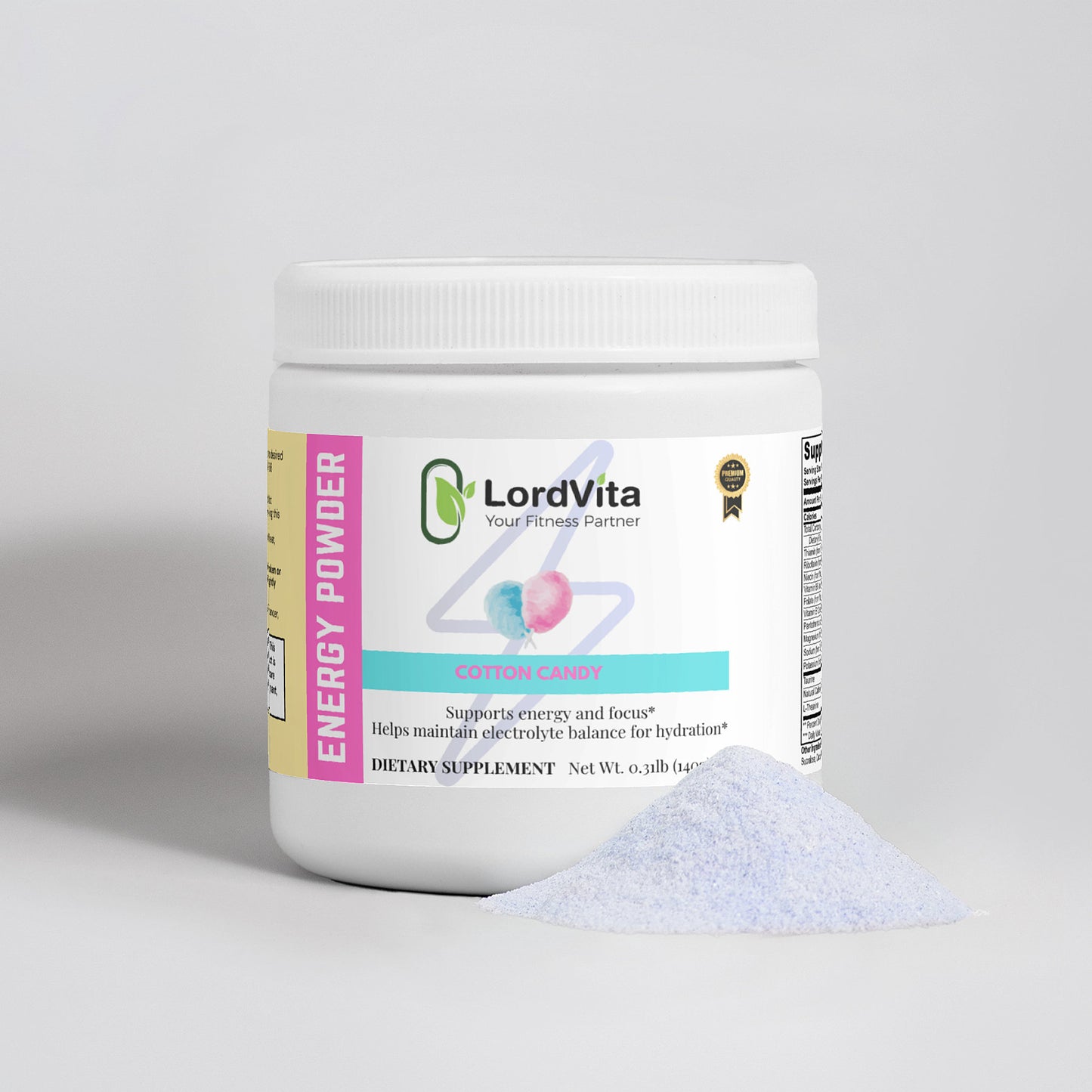 Energy Powder (Cotton Candy)