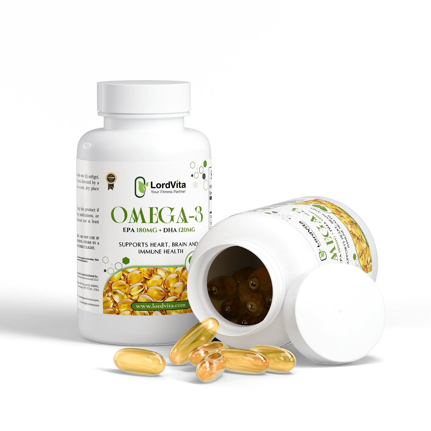 Omega-3 EPA 180mg + DHA 120mg