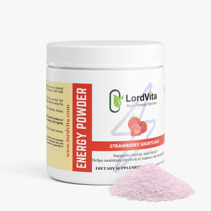 Energy Powder (Strawberry Shortcake)