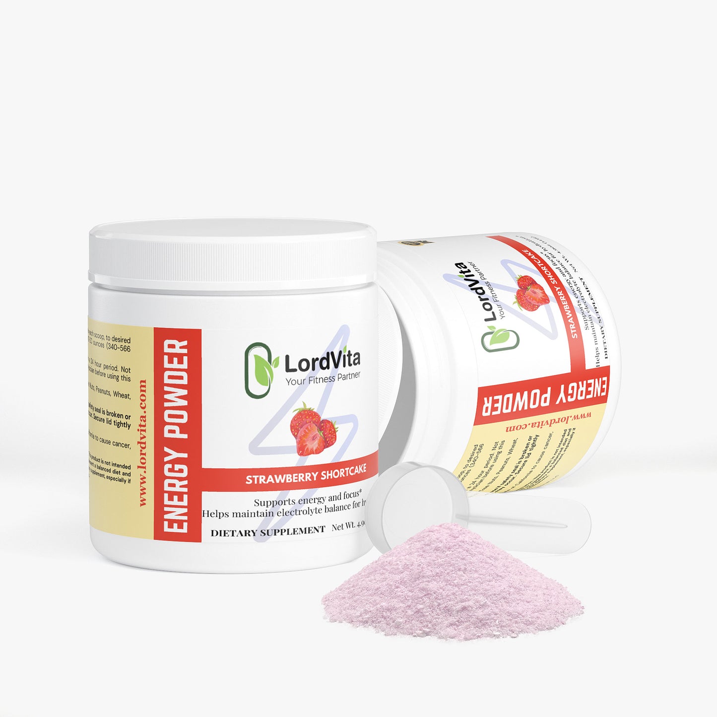Energy Powder (Strawberry Shortcake)