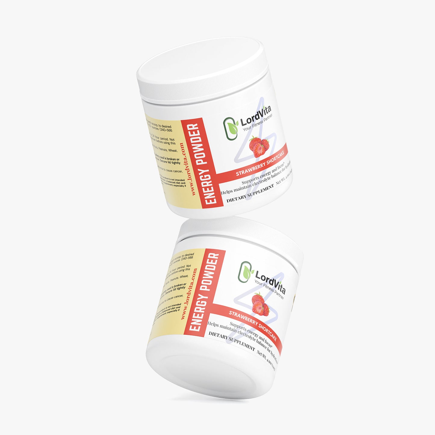 Energy Powder (Strawberry Shortcake)