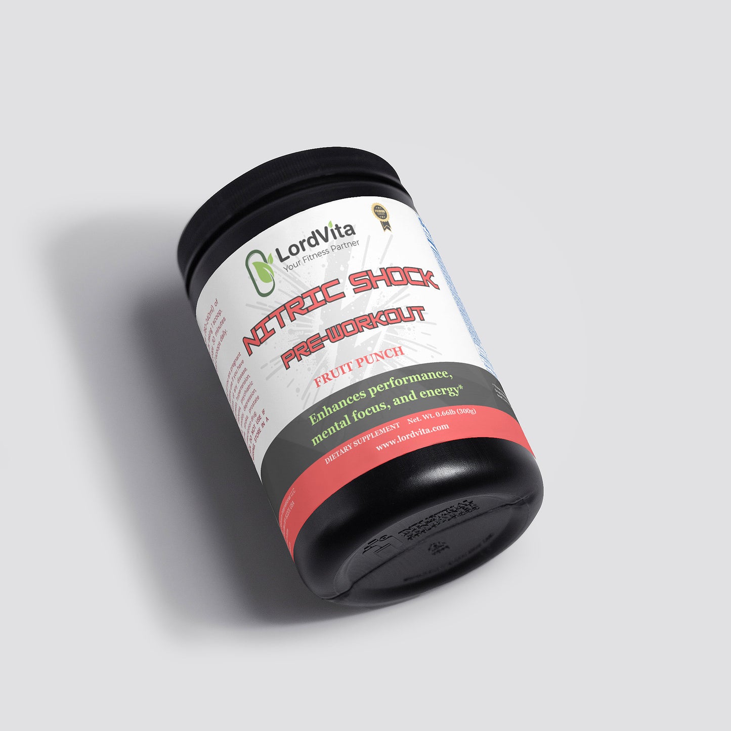 Nitric Shock Pre-Workout Powder (Fruit Punch)