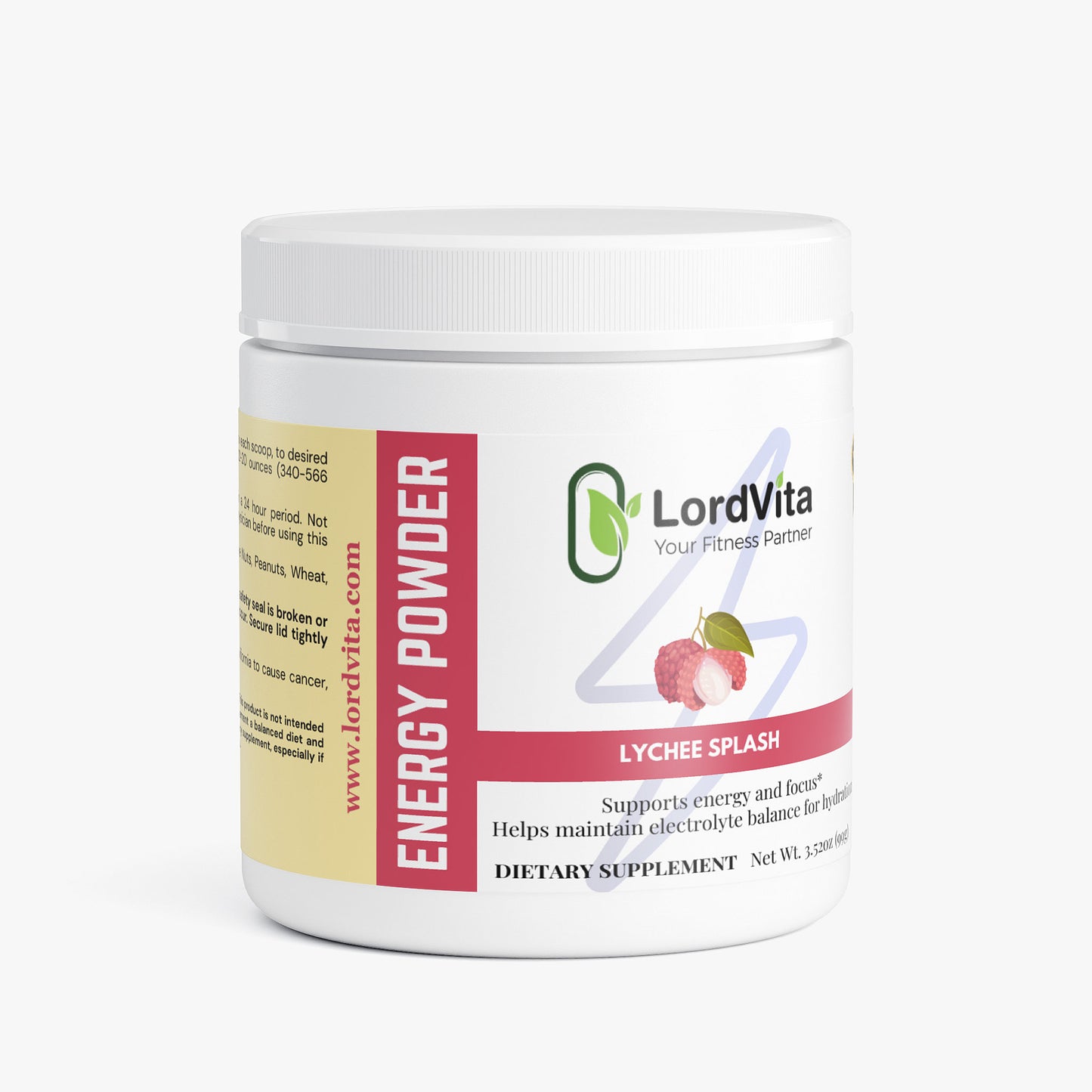 Energy Powder (Lychee Splash Energy)