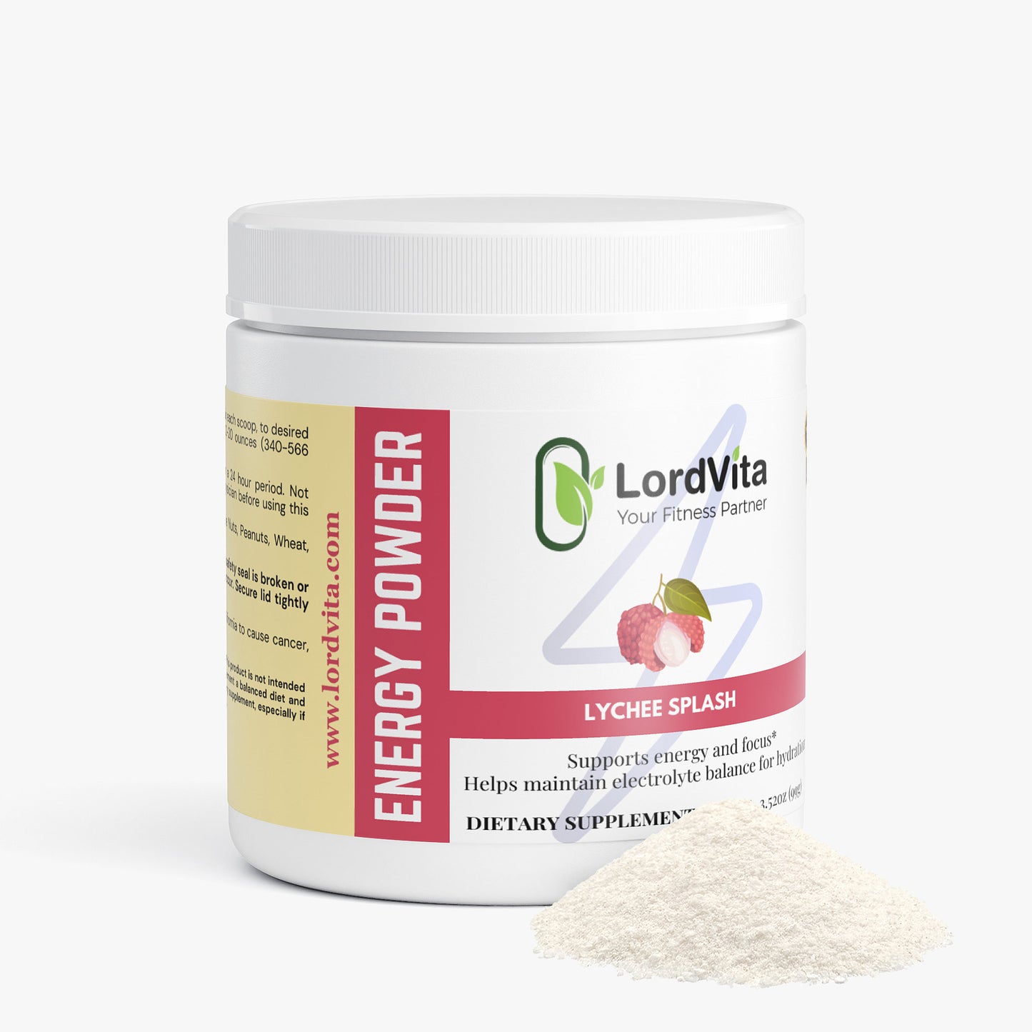 Energy Powder (Lychee Splash Energy)