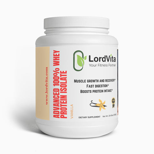 Advanced 100% Whey Protein Isolate (Vanilla)