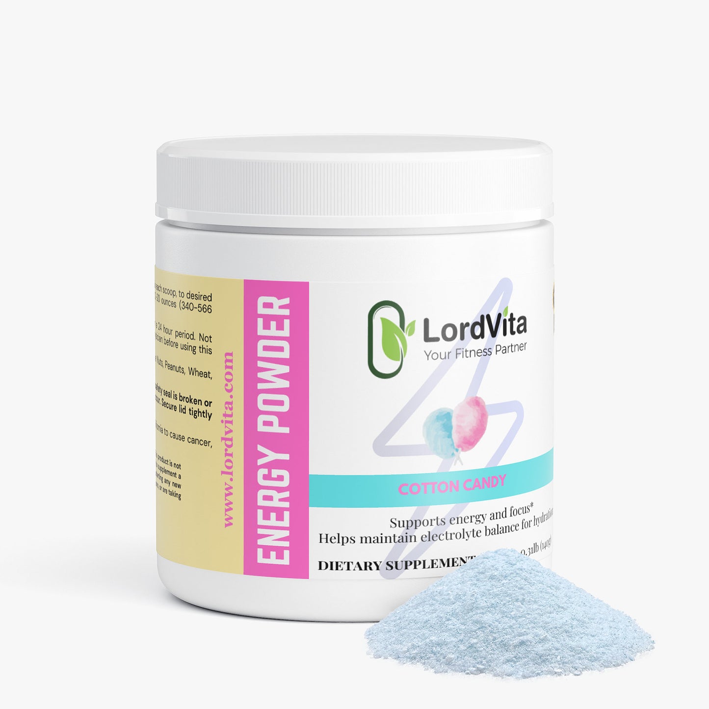 Energy Powder (Cotton Candy)